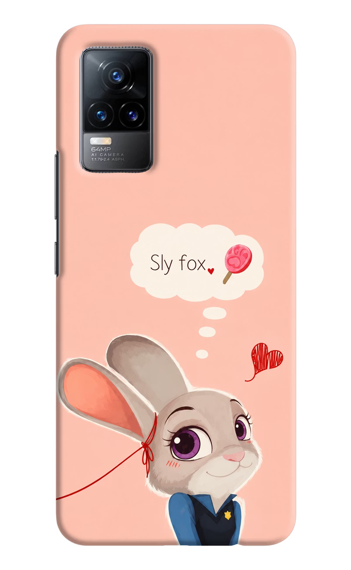 Judy Charm Vivo Y73/V21E 4G Back Cover