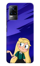 Star Glow Vivo Y73/V21E 4G Hard Case Back Cover by Casekaro