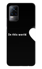 This World Vivo Y73/V21E 4G Hard Case Back Cover by Casekaro