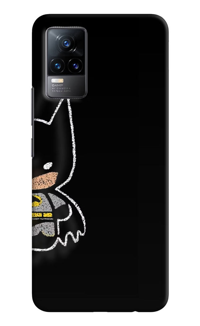 Bat Kitty Vivo Y73/V21E 4G Hard Case Back Cover by Casekaro
