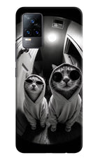 Hood Cats Vivo Y73/V21E 4G Hard Case Back Cover by Casekaro