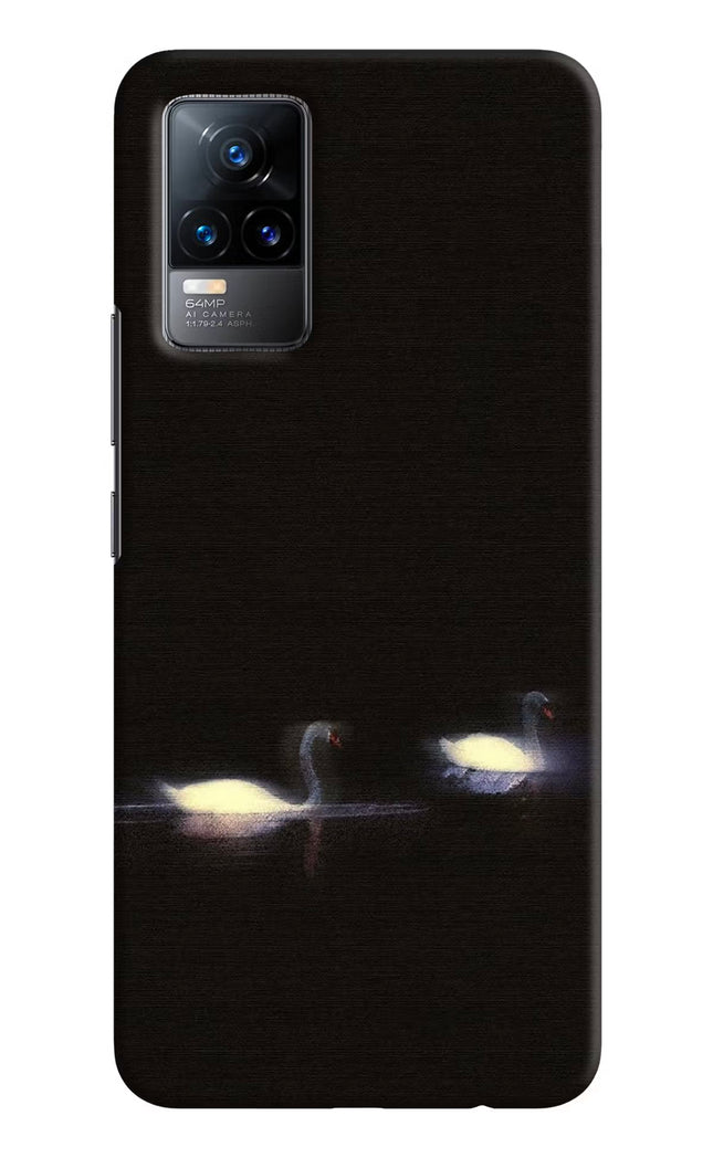 Silent Swans Vivo Y73/V21E 4G Hard Case Back Cover by Casekaro