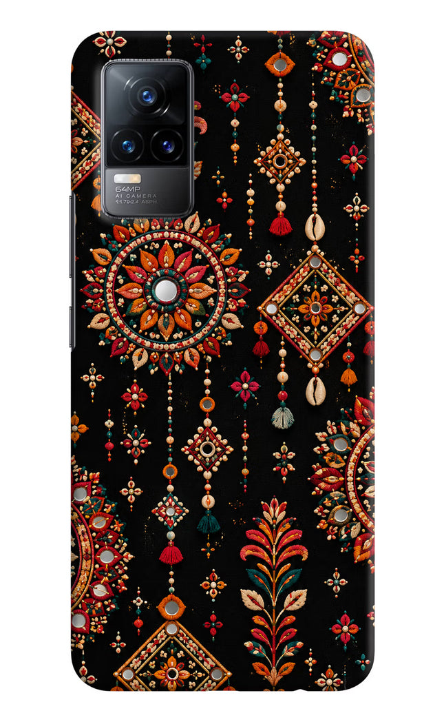 Boho Noir Vivo Y73/V21E 4G Hard Case Back Cover by Casekaro