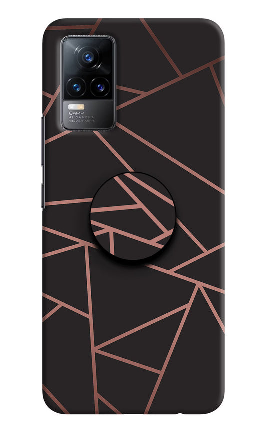 Geometric Pattern Vivo Y73/V21E 4G Pop Case by Casekaro