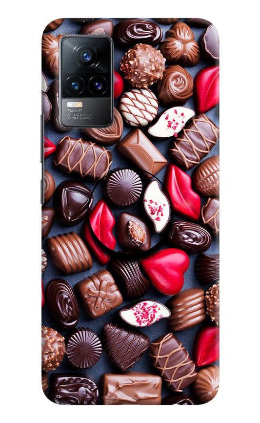 Chocolates Vivo Y73/V21E 4G Pop Case by Casekaro