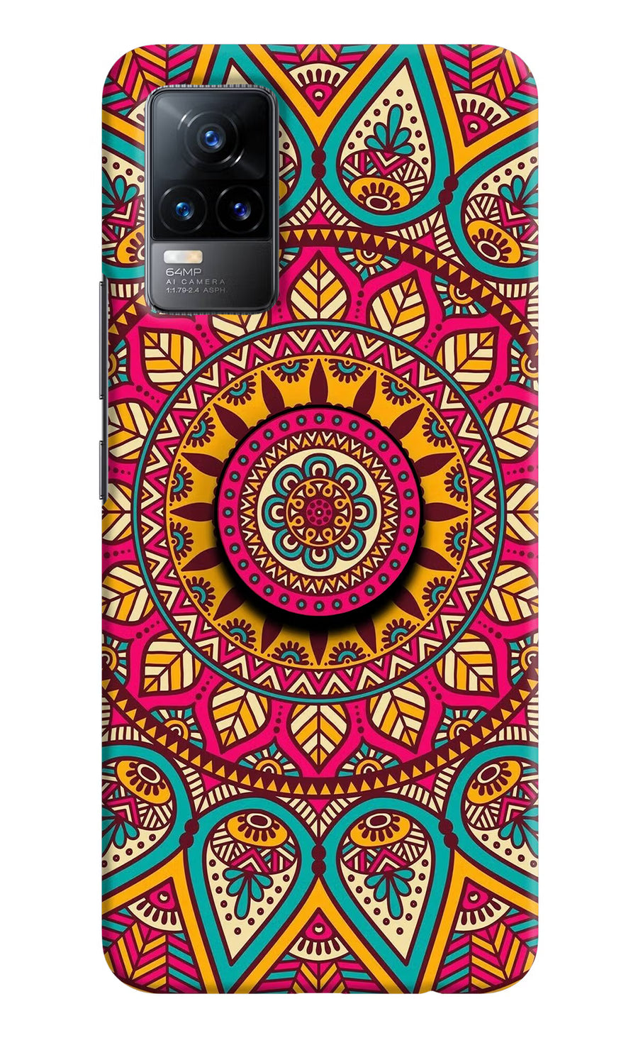 Mandala Vivo Y73/V21E 4G Pop Case, Hard case