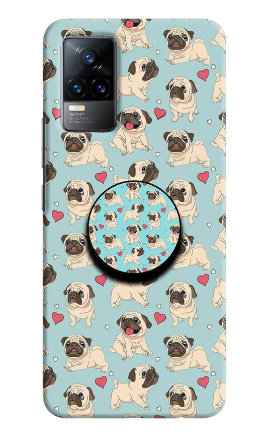 Pug Dog Vivo Y73/V21E 4G Pop Case by Casekaro