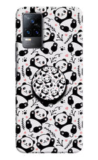 Cute Panda Vivo Y73/V21E 4G Pop Case by Casekaro