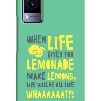 Quote Vivo V21E 5G Hard Case Back Cover by Casekaro