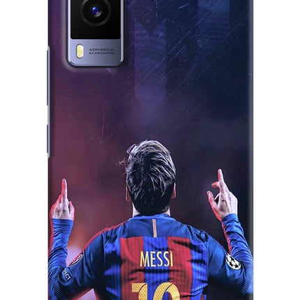 Messi Vivo V21E 5G Hard Case Back Cover by Casekaro