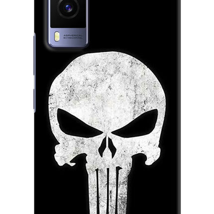 Punisher Skull Vivo V21E 5G Hard Case Back Cover by Casekaro