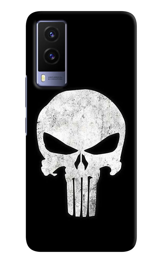 Punisher Skull Vivo V21E 5G Hard Case Back Cover by Casekaro