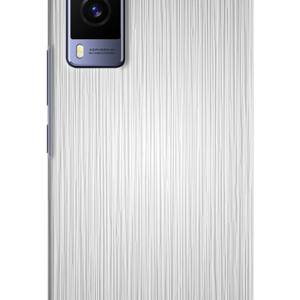 Wooden Grey Texture Vivo V21E 5G Hard Case Back Cover by Casekaro