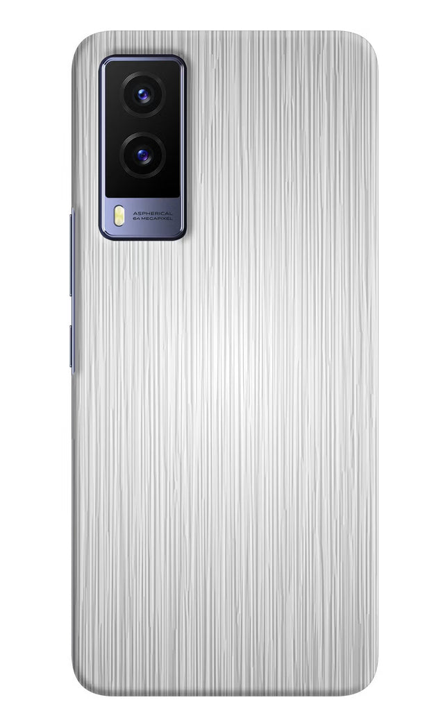 Wooden Grey Texture Vivo V21E 5G Hard Case Back Cover by Casekaro