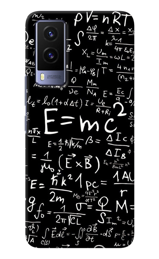 Physics Albert Einstein Formula Vivo V21E 5G Back Cover