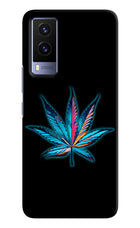 Weed Vivo V21E 5G Hard Case Back Cover by Casekaro