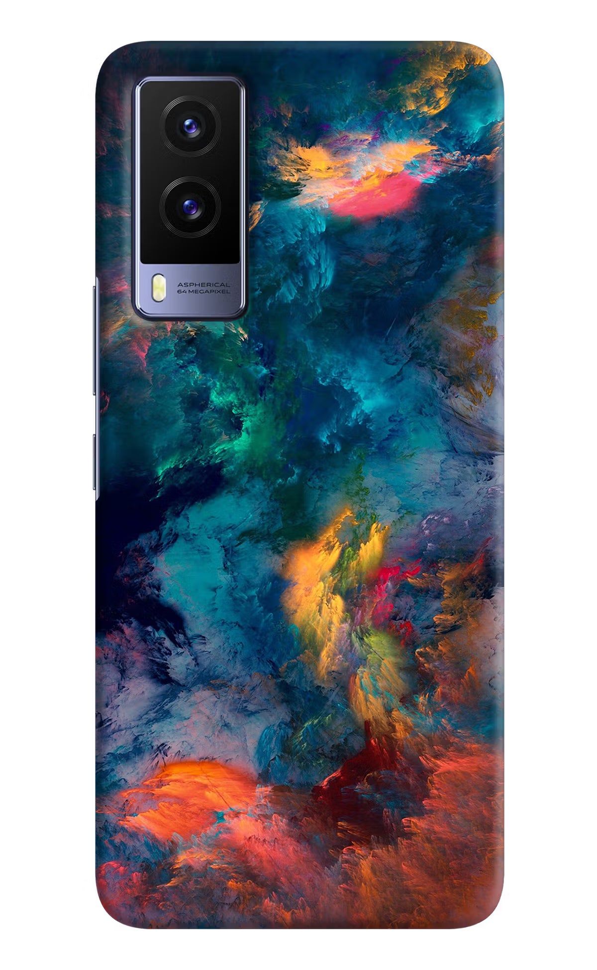Artwork Paint Vivo V21E 5G Hard Case Back Cover by Casekaro