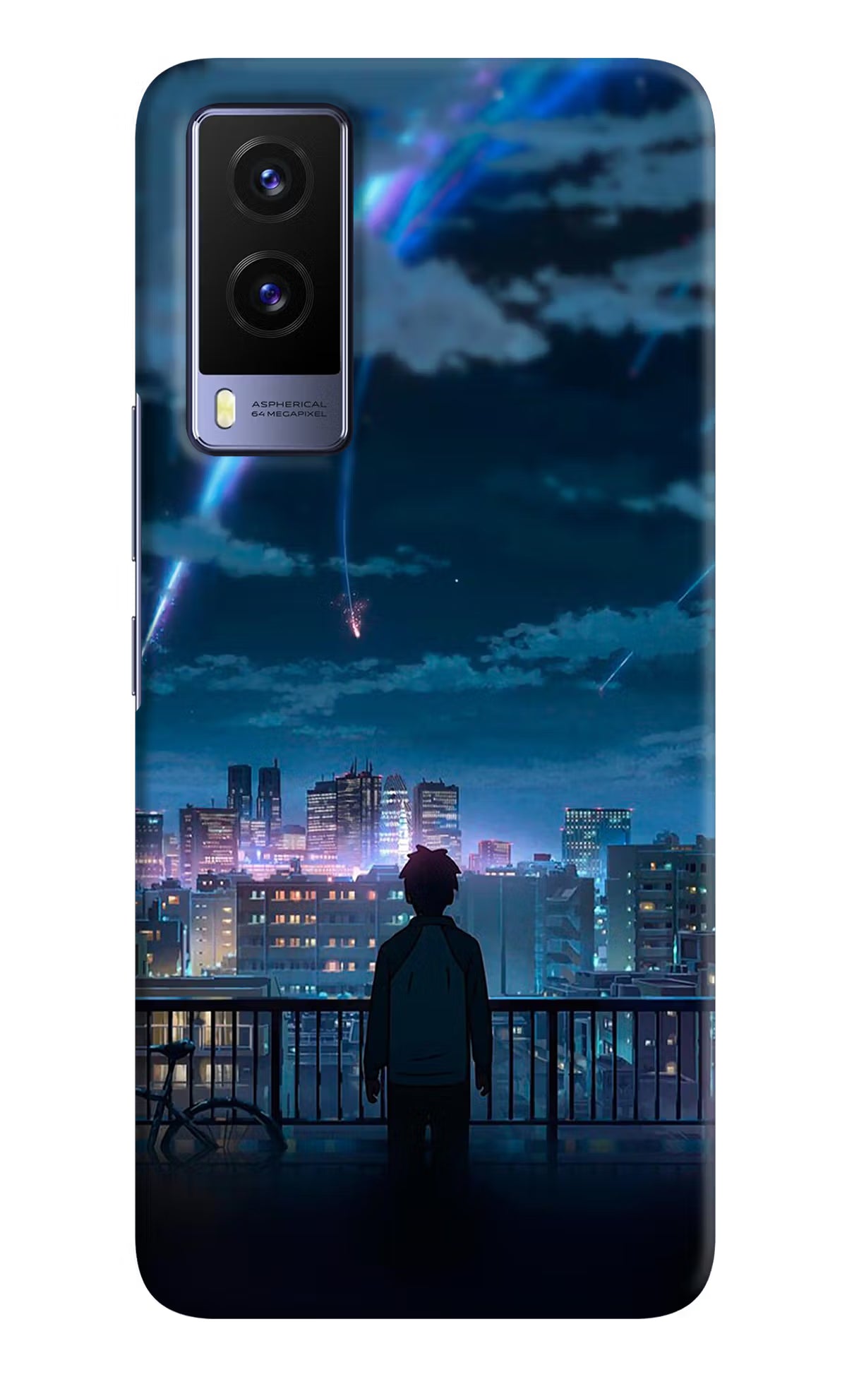 Anime Vivo V21E 5G Hard Case Back Cover by Casekaro