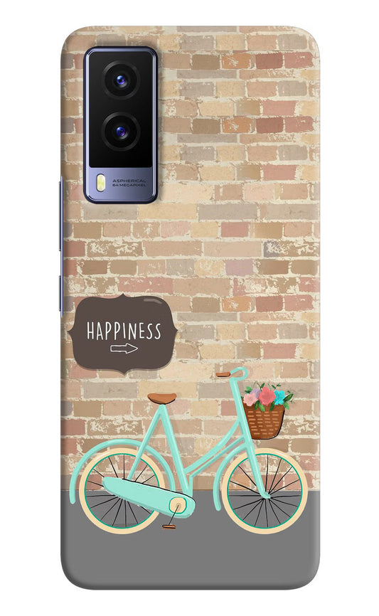Happiness Artwork Vivo V21E 5G Hard Case Back Cover by Casekaro