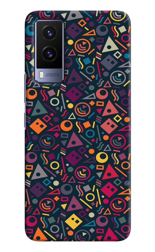 Geometric Abstract Vivo V21E 5G Hard Case Back Cover by Casekaro