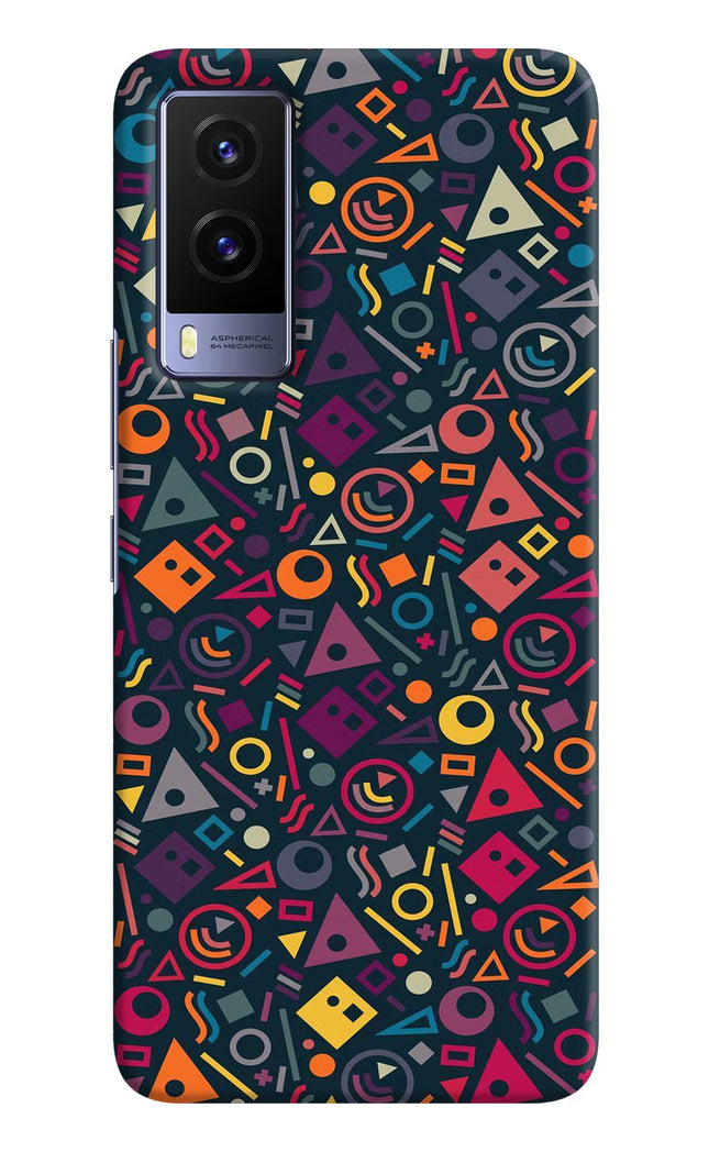 Geometric Abstract Vivo V21E 5G Hard Case Back Cover by Casekaro