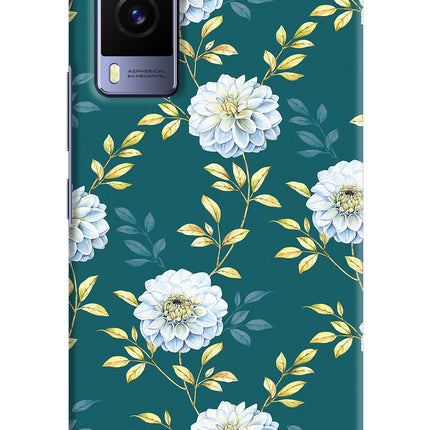 Flowers Vivo V21E 5G Hard Case Back Cover by Casekaro