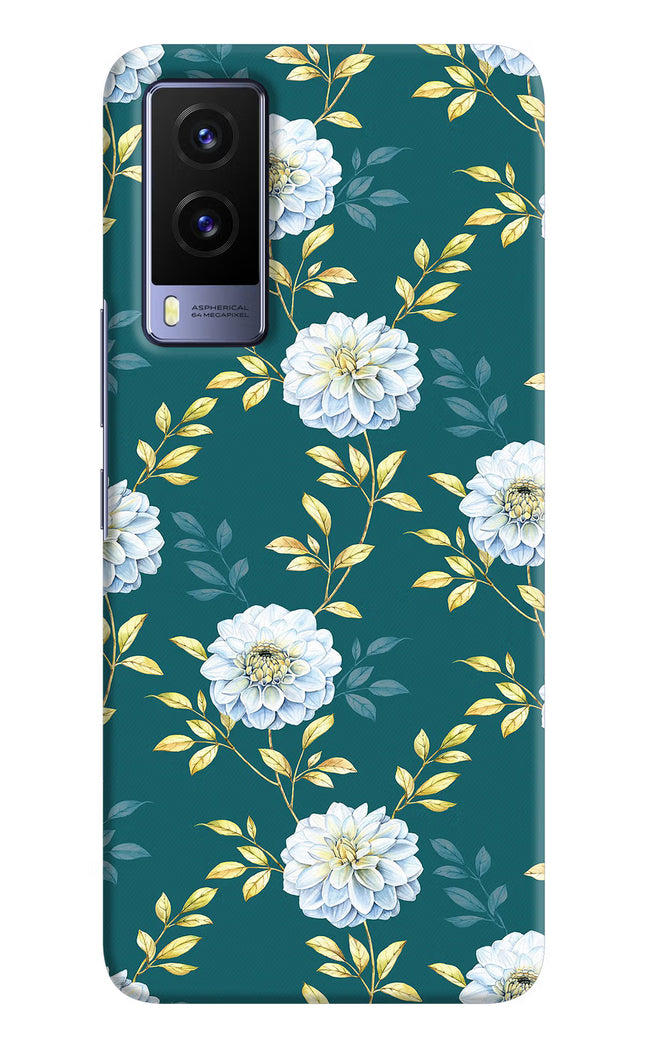 Flowers Vivo V21E 5G Hard Case Back Cover by Casekaro