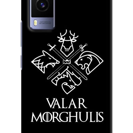 Valar Morghulis | Game Of Thrones Vivo V21E 5G Hard Case Back Cover by Casekaro