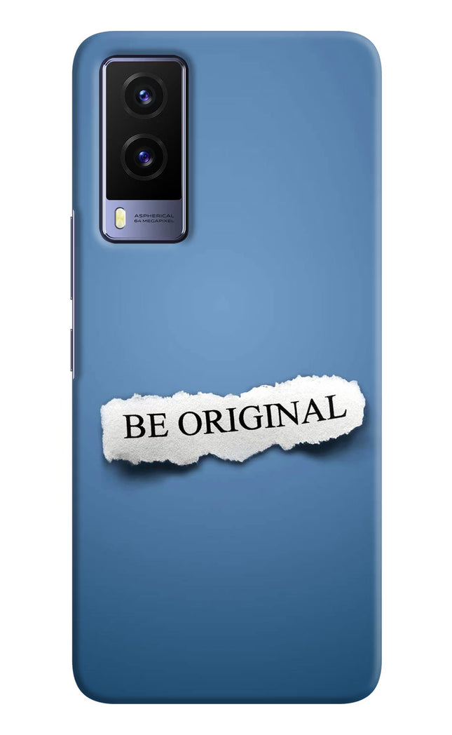 Be Original Vivo V21E 5G Hard Case Back Cover by Casekaro