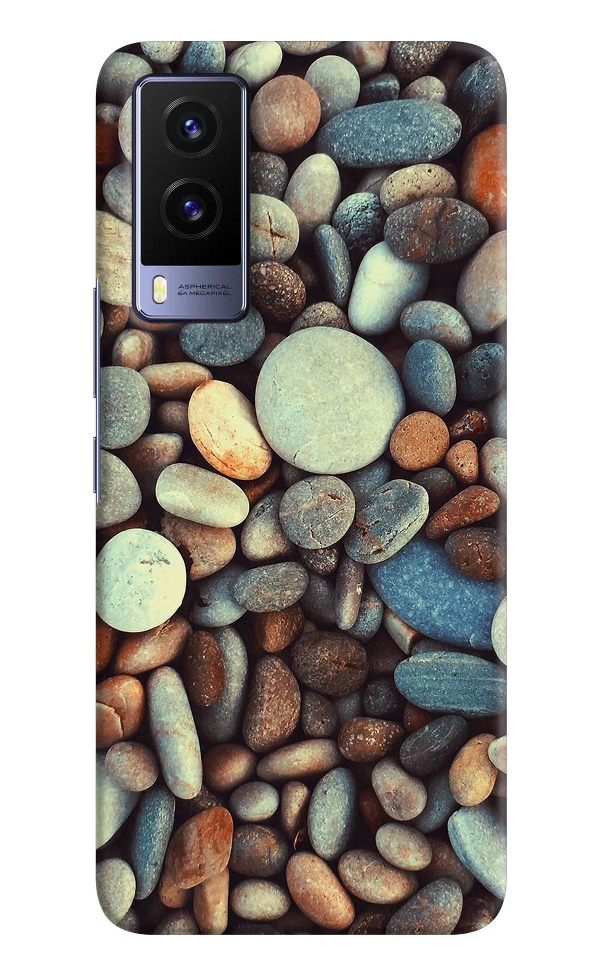 Pebble Vivo V21E 5G Hard Case Back Cover by Casekaro