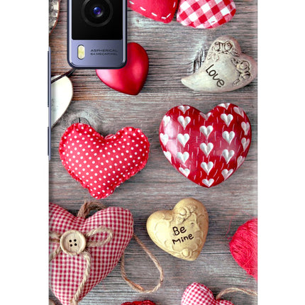 Love Wallpaper Vivo V21E 5G Hard Case Back Cover by Casekaro