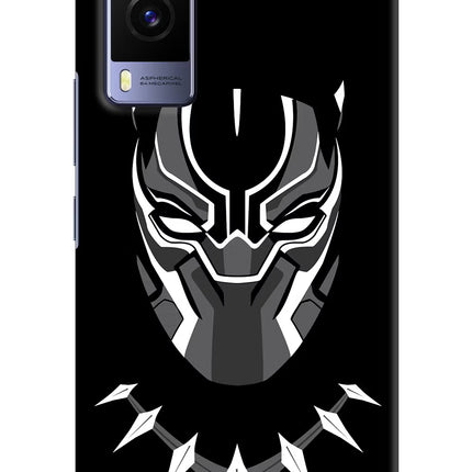 Black Panther Vivo V21E 5G Hard Case Back Cover by Casekaro