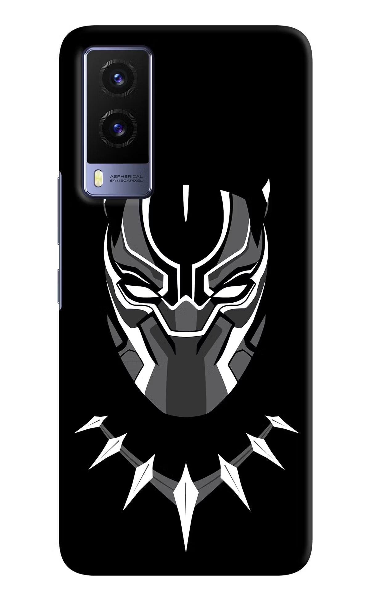 Black Panther Vivo V21E 5G Hard Case Back Cover by Casekaro