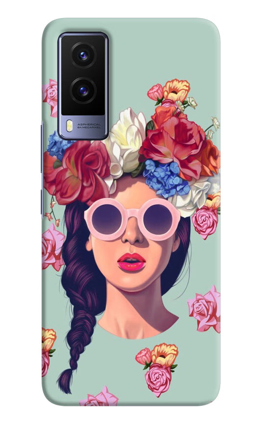 Pretty Girl Vivo V21E 5G Hard Case Back Cover by Casekaro