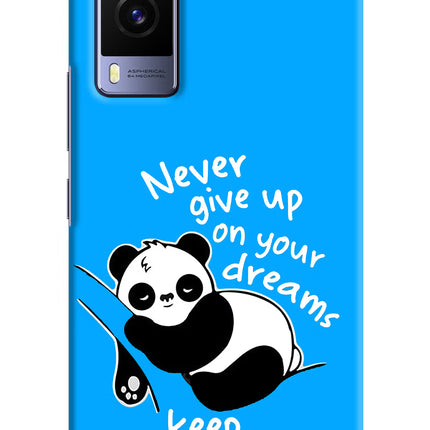 Keep Sleeping Vivo V21E 5G Hard Case Back Cover by Casekaro