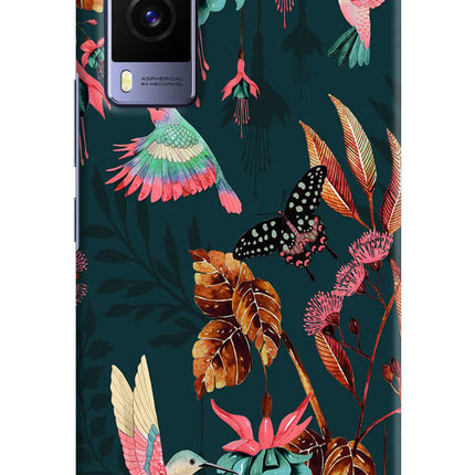 Birds Vivo V21E 5G Hard Case Back Cover by Casekaro