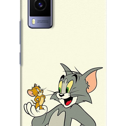 Tom & Jerry Vivo V21E 5G Hard Case Back Cover by Casekaro