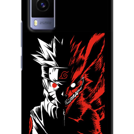 Naruto Two Face Vivo V21E 5G Hard Case Back Cover by Casekaro