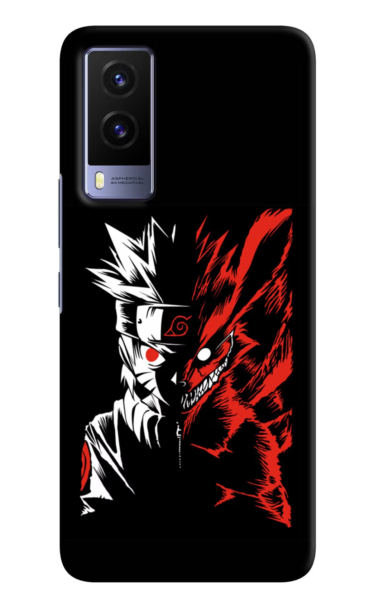 Naruto Two Face Vivo V21E 5G Hard Case Back Cover by Casekaro