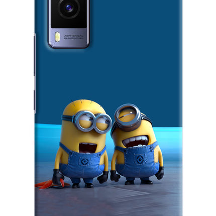 Minion Laughing Vivo V21E 5G Hard Case Back Cover by Casekaro
