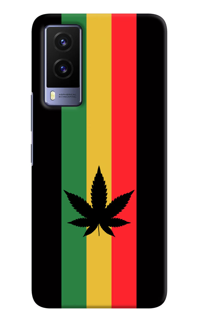 Weed Flag Vivo V21E 5G Hard Case Back Cover by Casekaro