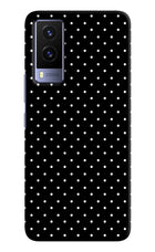 White Dots Vivo V21E 5G Hard Case Back Cover by Casekaro