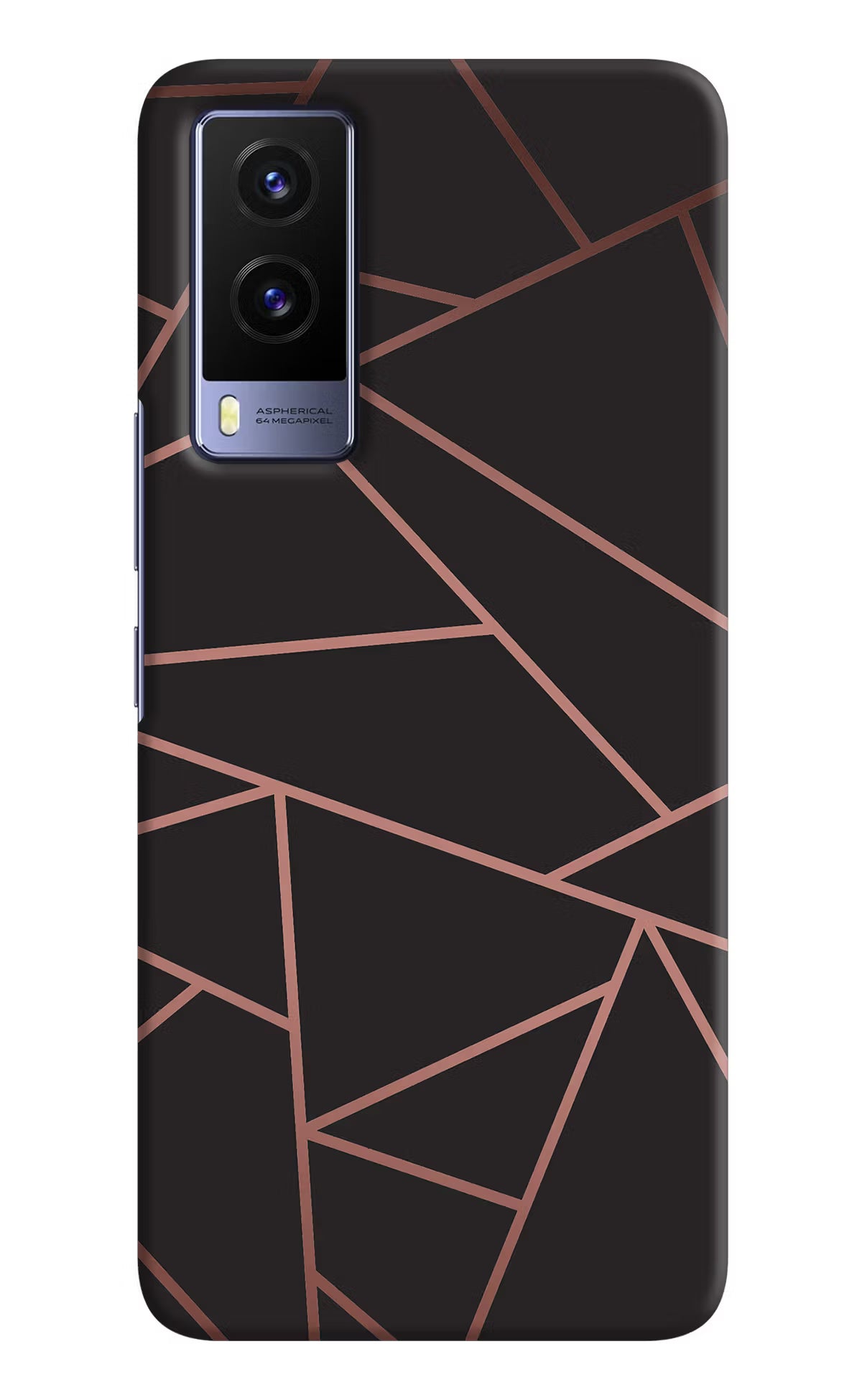 Geometric Pattern Vivo V21E 5G Hard Case Back Cover by Casekaro