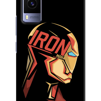 IronMan Vivo V21E 5G Hard Case Back Cover by Casekaro