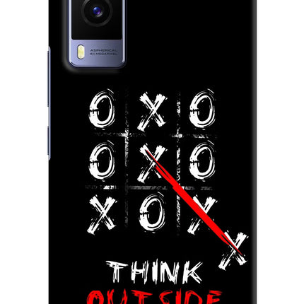 Think out of the BOX Vivo V21E 5G Hard Case Back Cover by Casekaro