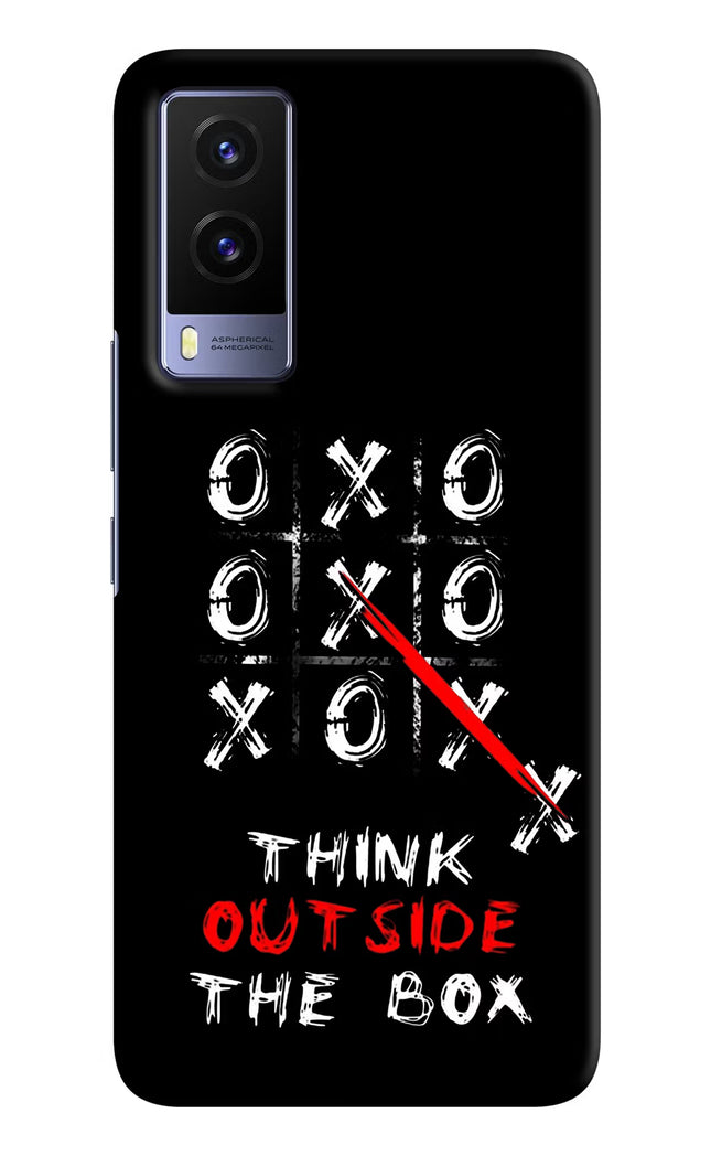 Think out of the BOX Vivo V21E 5G Hard Case Back Cover by Casekaro