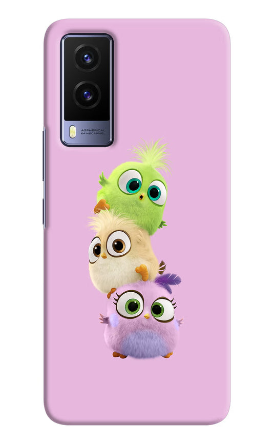 Cute Little Birds Vivo V21E 5G Hard Case Back Cover by Casekaro