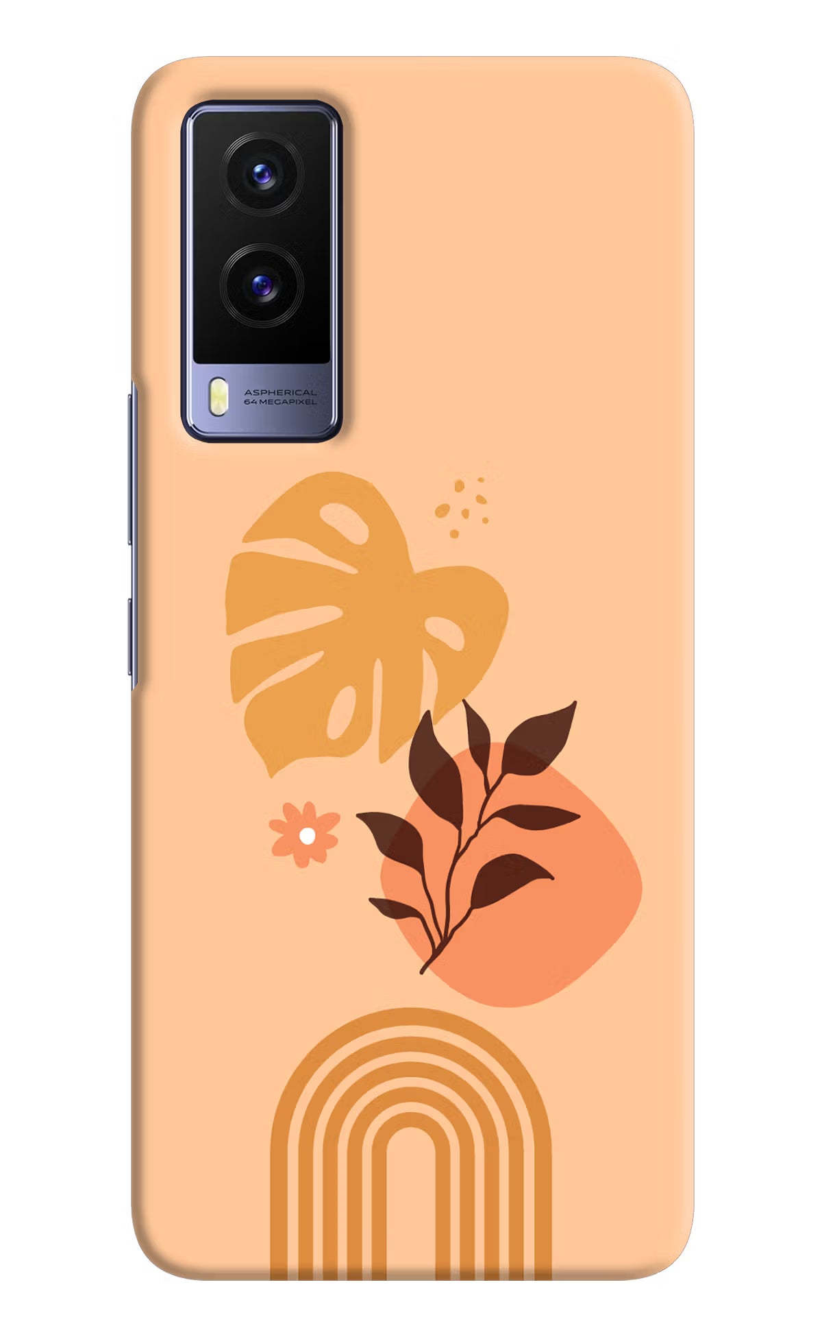 Bohemian Art Vivo V21E 5G Hard Case Back Cover by Casekaro