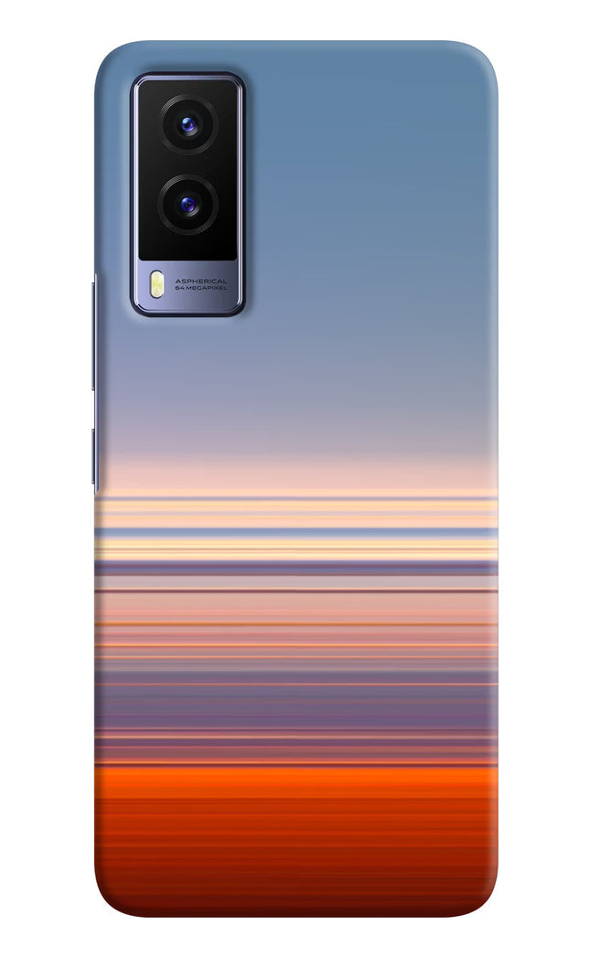 Morning Colors Vivo V21E 5G Hard Case Back Cover by Casekaro