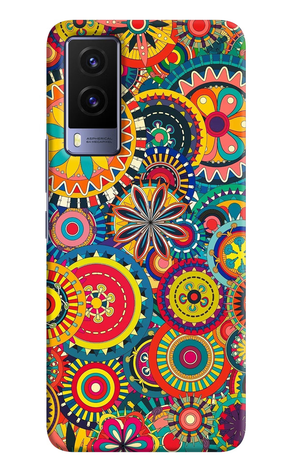 Gol Gol Art Vivo V21E 5G Hard Case Back Cover by Casekaro